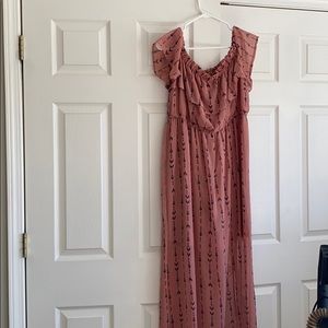 NWT off the shoulder maxi dress from Kohl’s